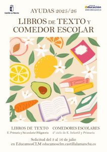 ayudas comedor y libros 2025/2026